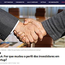 M&A: Por que mudou o perfil dos investidores em startup?